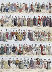 ラルス、1929年に出版された、17世紀初頭までの古代ガウルとフランスの衣料品の歴史